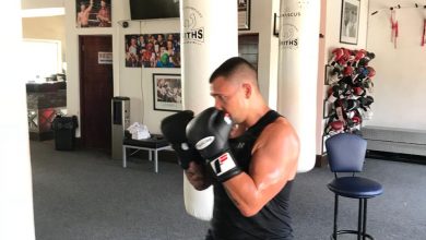 Photo of ‘Two Guns’ Lerena working out for first time after six-month layoff