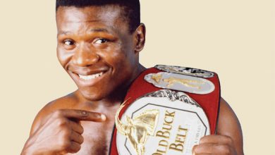 Photo of Vuyani Bungu IBF Junior Featherweight Champion