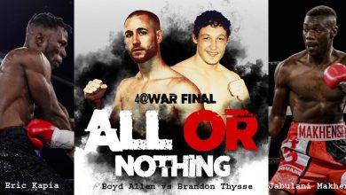 Photo of “All or Nothing” for Allen and Thysse, tough return for Makhense.