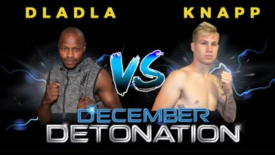 Photo of “December Detonation” IBO Youth Junior middleweight championship.