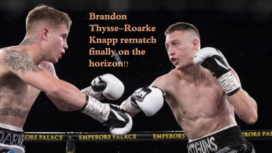 Photo of Brandon Thysse-Roarke Knapp rematch finally on the horizon.