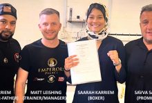 Photo of Excited to welcome Saarah Karriem & team to the Golden Gloves family